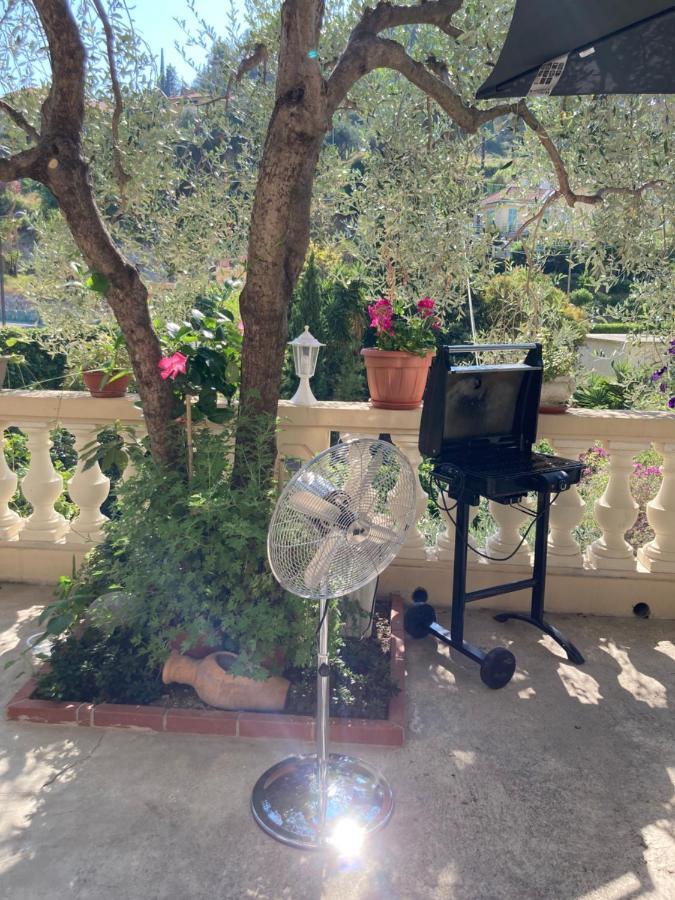 Studio Villa la Cigale avec grand Terrasse Mentone Esterno foto