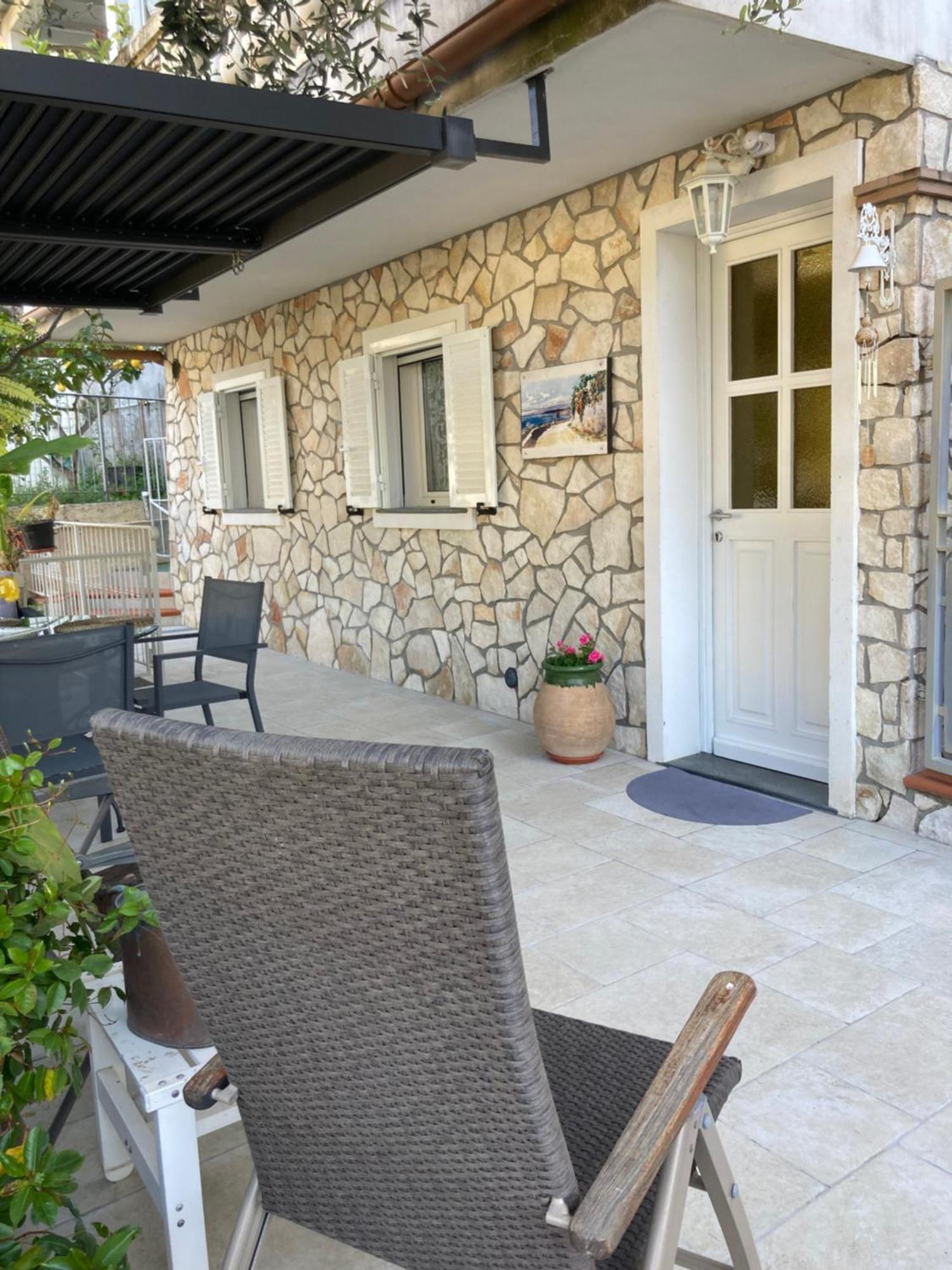 Studio Villa la Cigale avec grand Terrasse Mentone Esterno foto